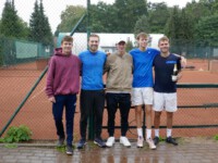 Aron, Mario, Mika, Tobi und Jonas Vereinspokalsieger 2022 Herren offen LK 7,0-25,0