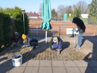 Fugen kratzen - Knochenjob :-)